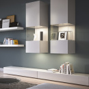 Bague Entretoise Atom - Aspect Inox