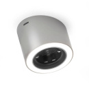 Spot LED Unika - Prise De Courant - Aspect Inox