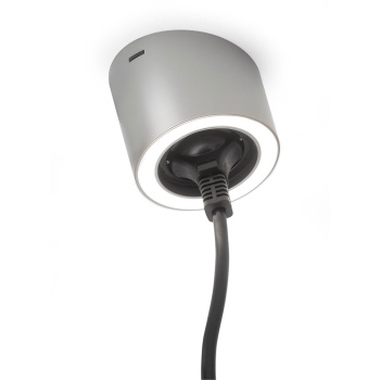 Spot LED Unika - Prise De Courant - Aspect Inox