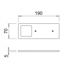 Spot LED Polar SE - Aspect inoxydable