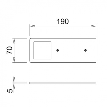 Spot LED Polar SE - Noir Mat