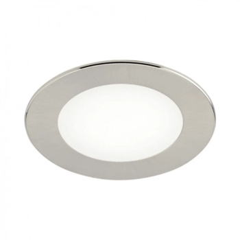Spot LED Atom - Aspect inoxydable