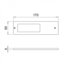 Spot LED Vega - Aspect inoxydable