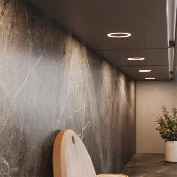 Spot LED Holl DM - Aspect Inox