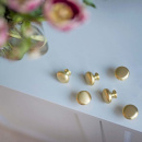 Bouton Duke - 32mm - Laiton Brossé