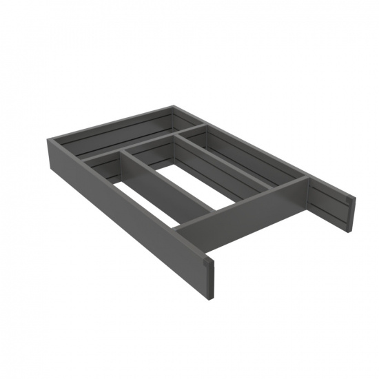 Range Couvert Tiroir Flex Basic - Gris Foncé