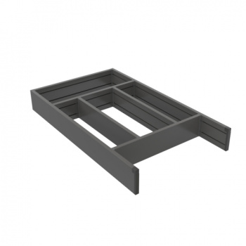 Range Couvert Tiroir Flex Basic - Gris Foncé