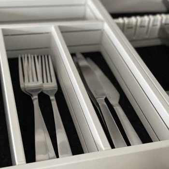 Range Couvert Tiroir Flex Basic - Blanc