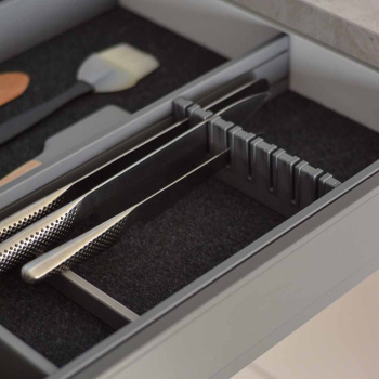 Range-Couteaux Flex Basic - Gris Foncé