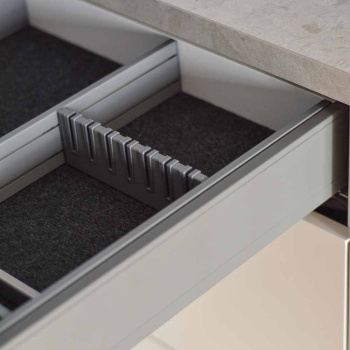 Range-Couteaux Flex Basic - Gris Foncé