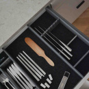 Range-Couteaux Flex Basic - Gris Foncé