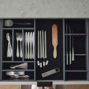 Range-Couteaux Flex Basic - Gris Foncé