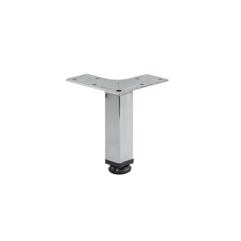 Pied de meuble 201 - 25X25 - Chrome