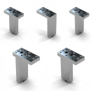 Pieds de meuble 205 - Chrome