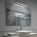 Miroir De Salle De Bain LED-Light Aalto - Chrome
