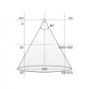 Miroir De Salle De Bain LED-Light Aalto - Chrome
