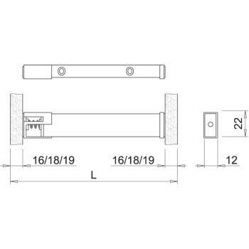 Luminaire LED Baski SF - Aspect Inox