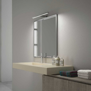 Miroir De Salle De Bain LED-Light Nite - Chrome