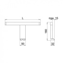 Miroir De Salle De Bain LED-Light Nite - Chrome