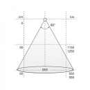 Miroir De Salle De Bain LED-Light Nite - Chrome