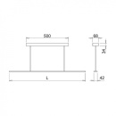 Plafonnier Pendy Dim - Noir