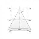 Plafonnier Pendy Dim - Noir