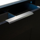 Poignée Profilée Curve - Aspect Inoxydable