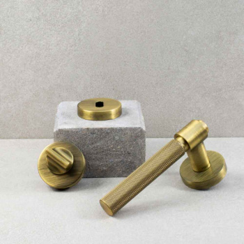 Poignée De Porte Helix 200 - Bronze Antique