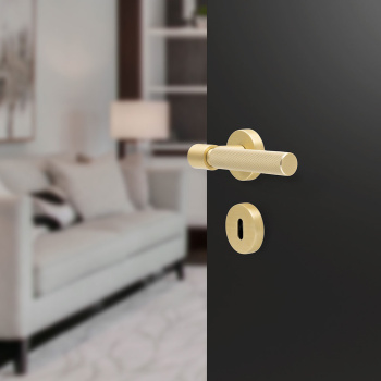 Poignée De Porte Helix 200 - Laiton