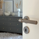 Poignée De Porte Helix 200 - Finition Acier Inoxydable