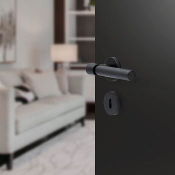 Poignée De Porte Helix 200 - Noir