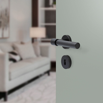 Poignée De Porte Helix 200 - Noir