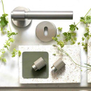 Poignée De Porte Helix 200 Plaine - Finition Acier Inoxydable