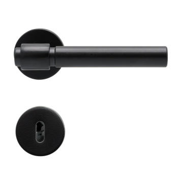 Poignée De Porte Helix 200 Plaine - Noir