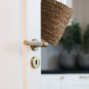 Poignée De Porte Helix 200 Stripe - Bronze Antique