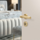 Poignée De Porte Helix 200 Stripe - Laiton