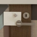 Poignée De Porte Helix 200 Stripe - Finition Acier Inoxydable