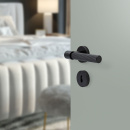 Poignée De Porte Helix 200 Stripe - Noir