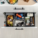 Poubelle De Tri Sélectif - Cube Compact Eco - Gris Foncé