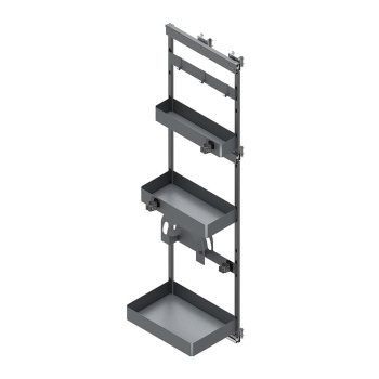 Extraction De Meuble De Nettoyage - Deluxe - Gris Foncé