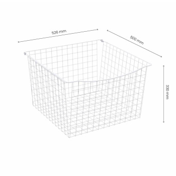 Panier Filaire 330 - Blanc
