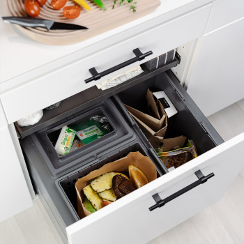 Poubelle De Tri Sélectif - Trend Eco - Gris Foncé