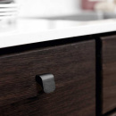 Poignée Fall - Noir Brossé