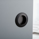 Poignée Encastrée Hallow - Noir