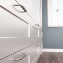 Poignée Helix - Fini Aspect Inoxydable