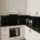 Poignée 1353 - Nickelé/Cuir Marron