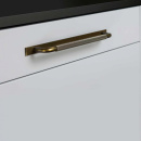 Poignée Hélix/Plaque Arrière - Bronze Antique