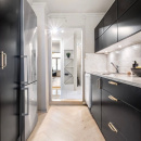 Poignée Helix/Plaque Arrière - Laiton