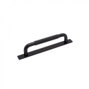 Poignée Hélix/Plaque Arrière - Noir Mat