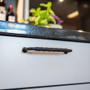 Poignée 1353 - Noir Mat/Cuir Noir